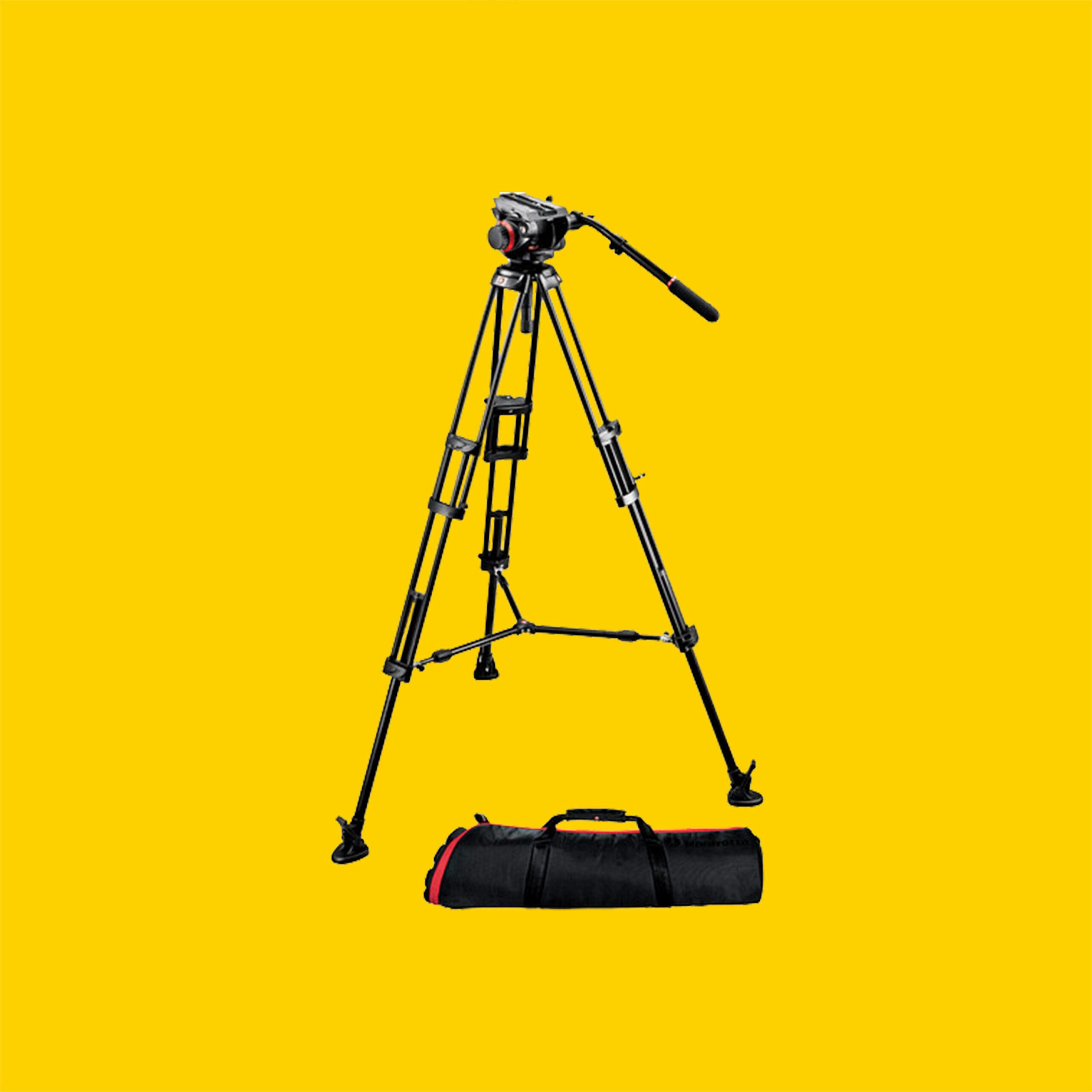 Manfrotto 504HD Tripod Package