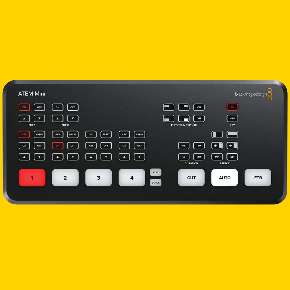 Switcher ATEM Mini Pro HDMI Live Stream Blackmagic Design