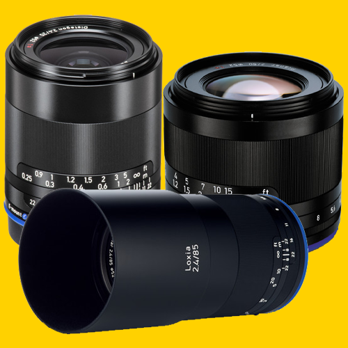 Zeiss Loxia 3-Lens Kit