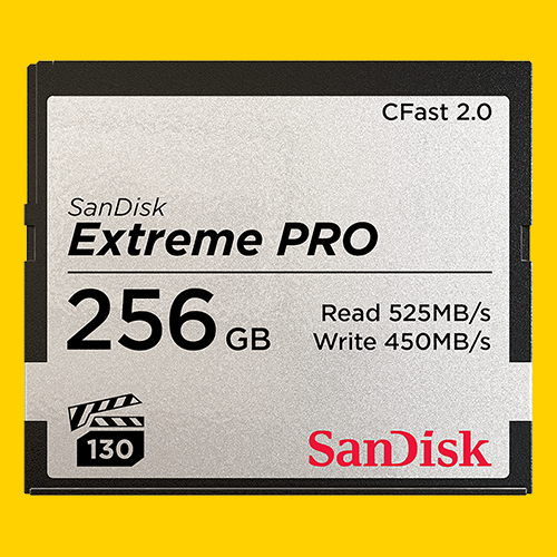 SanDisk Extreme Pro 256GB CFast Card