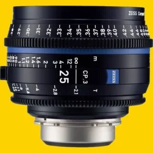Zeiss 25mm CP.3 Lens Rental