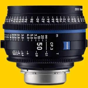 Zeiss 50mm CP.3 Lens up for Rental