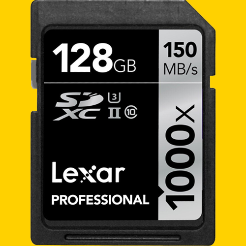 Lexar SD 128GB UHS-II V60 Memory Card