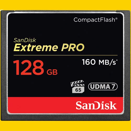 Sandisk 128GB CF Card Extreme Pro 160MB/s