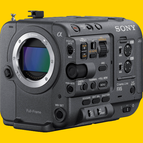 Sony FX6 Full Frame